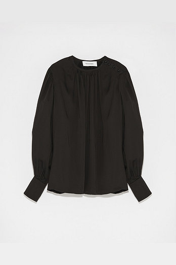 YVES SALOMON [공식] 이브살로몬 비스코스 블라우스 | 신세계V