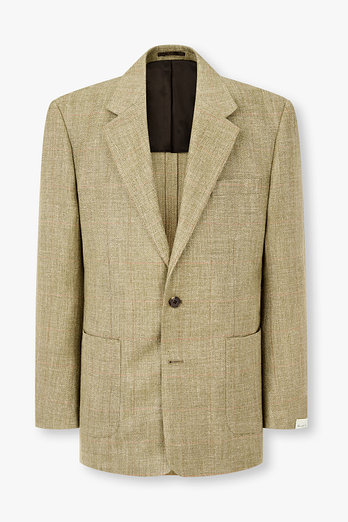 MAN ON THE BOON 헤링본 싱글 자켓 | 신세계V