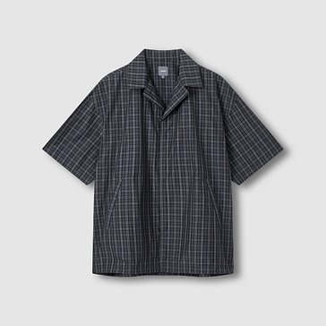 [공용] 사각사각 오픈카라 반팔 셔켓 [S~XL]