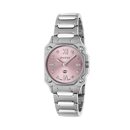 GUCCI(구찌) 구찌 YA166501 G플랫 여성 메탈 쿼츠 24mm (25년NEW모델) | 신세계V