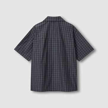 [공용] 사각사각 오픈카라 반팔 셔켓 [S~XL]