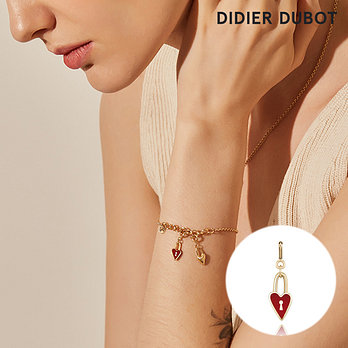 DIDIER DUBOT 라비드파리 14K 골드 하트 펜던트 (양면 착용 가능) JDVPGYS01XX | 신세계V