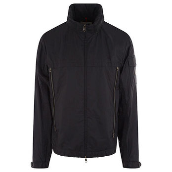 MONCLER [명품] 몽클레어 24SS NIRE 로고 패치 후드 자켓 블랙 1A000 97 68352 999 42122175 | 신세계V