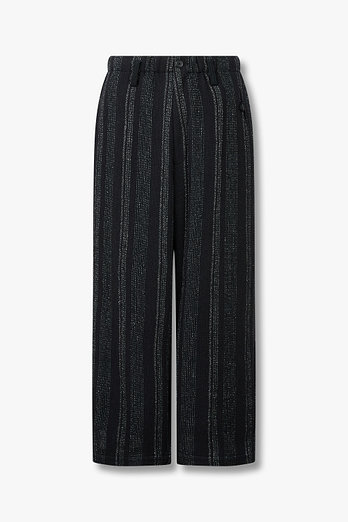 Yohji Yamamoto [HOMME] 스트라이프 패턴 트위드 팬츠 | 신세계V