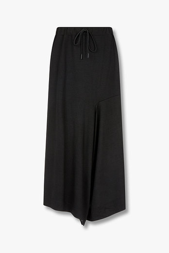 Yohji Yamamoto [REGULATION]스트링 밴딩 스트레치 울 스커트 | 신세계V