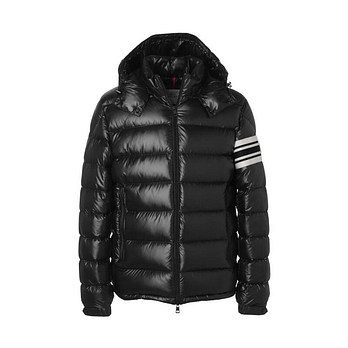 MONCLER [명품] 25FW LANDRE 로고 패치 패딩 블랙 1A000 95 59885 999 47499065 | 신세계V