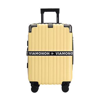 VIAMONOH [확장형] 비토 스토퍼 캐리어 20인치형(벨트+보관커버 포함)_옐로우 | 신세계V
