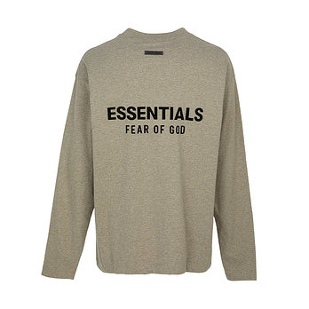 FEAR OF GOD [FEAR OF GOD] 피어오브갓 에센셜 남성 긴팔티셔츠 125AS254182F HOMESTEAD HEATHER | 신세계V