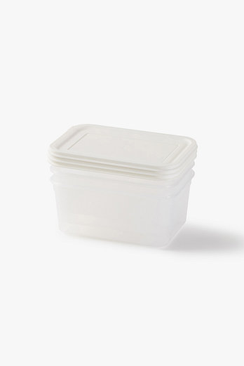 JAJU 소프트싱싱 간편용기_1000ml_3개_아이보리 | 신세계V