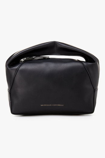 BRUNELLO CUCINELLI 여성 모닐리 풀러 스몰 레더 호보백 | 신세계V