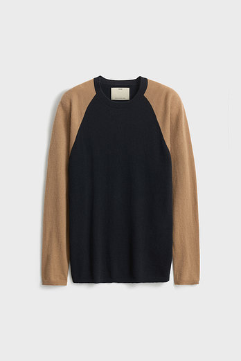 POTTERY Air Cashmere Crewneck Knit_Black | 신세계V