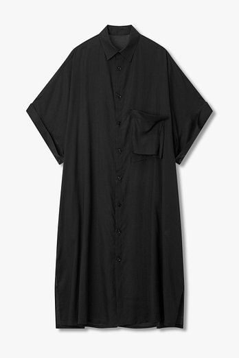 Yohji Yamamoto [Y's]셀룰로오스 오버 핏 셔츠 드레스 | 신세계V
