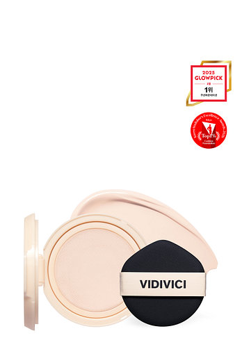 VIDIVICI 누드 퍼펙션 스킨 핏 쿠션 리필 SPF 50+ PA++++ (19NC 라이트) | 신세계V