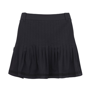 PEARLY GATES [가격인하] 여성 타공 크로셰 라인 레이어 큐롯 스커트 | 신세계V