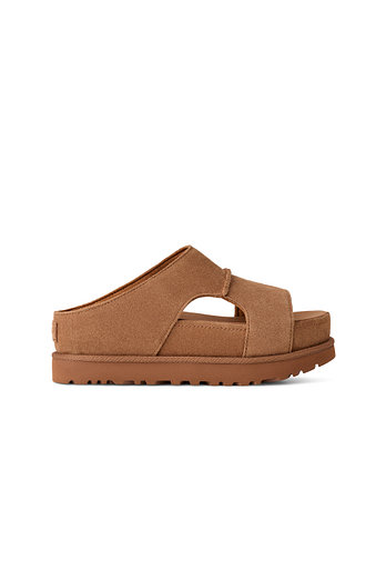 UGG [WOMEN] 골든스타 하이 플랫폼 슬라이드 (골든스타 하이 컷아웃 슬라이드) | 신세계V