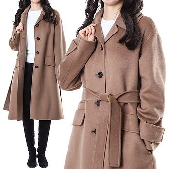 MAX MARA [명품] 막스마라 CARLA 카를라 버진울 100% 벨티드 울 롱코트2429016053600 001 48078437 | 신세계V