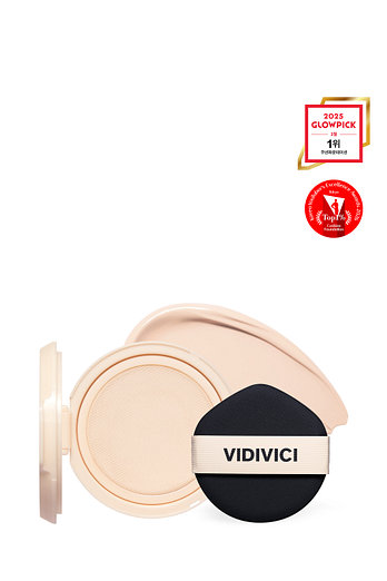 VIDIVICI 누드 퍼펙션 스킨 핏 쿠션 리필 SPF 50+ PA++++ (21N 아이보리) | 신세계V