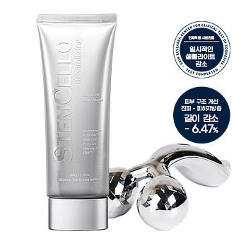 STEMCELLO [스템셀로] 아디포셀 바디쉐이퍼+바디롤러 세트 [프리미엄 바디 마사지 로션] / 쇼핑백 증정 | 신세계V