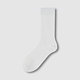 여 코튼 립 장목 양말 1족