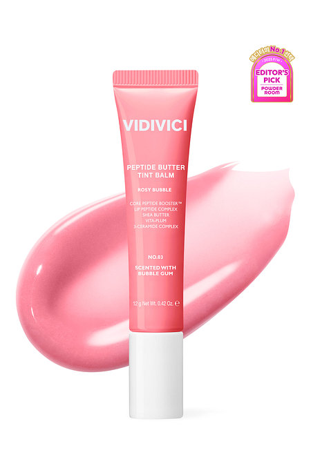 VIDIVICI 펩타이드 버터 틴트 밤 (03 로지 버블) | 신세계V