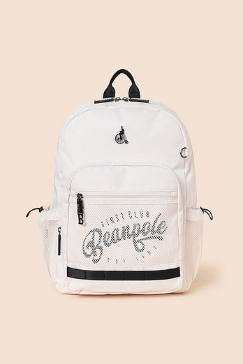 BEANPOLE KIDS [시즌오프30%][26SS 5%][BEANPOLE KIDS] 고학년 레터링 메시 책가방  베이지 (BI61D4U16A) | 신세계V
