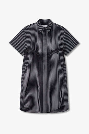 SACAI 여성 포플린 셔츠 드레스 | 신세계V