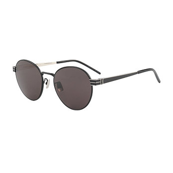 SAINT LAURENT EYEWEAR 생로랑 명품 선글라스 SL M65 002 라운드 메탈 자외선차단 여자 남자 | 신세계V