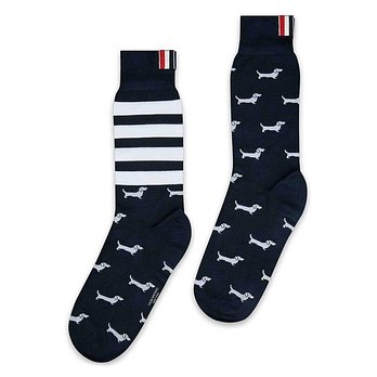 THOM BROWNE [명품] 26FW 톰브라운 4바 헥터 미드카프 삭스 MAS200A Y3012 415 50995105 | 신세계V