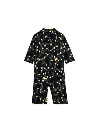 MINI RODINI [MINI RODINI] 키즈 스타폴 UV 래쉬가드 슈트 블랙 26280102 99 | 신세계V