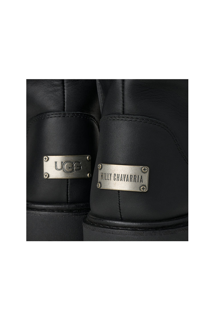 [UGG x Willy Chavarria] [남여공용] 드레이프 레더 부츠 (UGG 윌리 차바리아 릴랙스드)