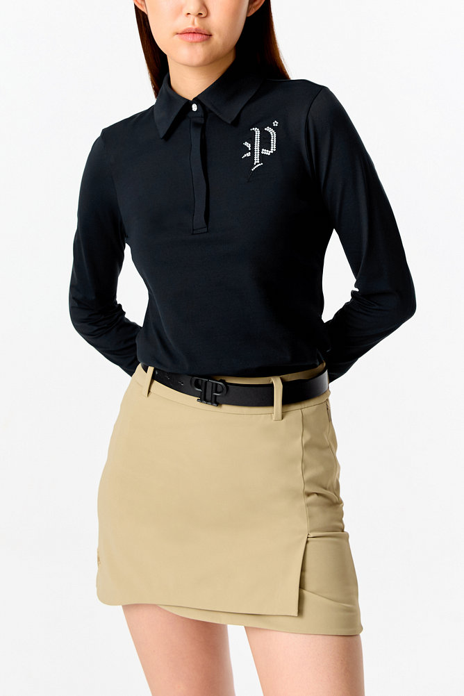 [Women] 아트워크 롱 슬리브 폴로