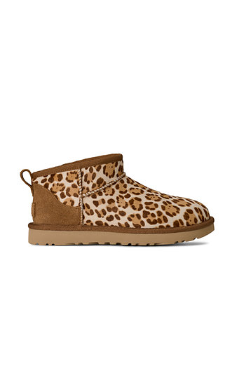 UGG [WOMEN] 레오파드 클래식 울트라 미니 (클래식 울트라 미니 플레인즈) | 신세계V