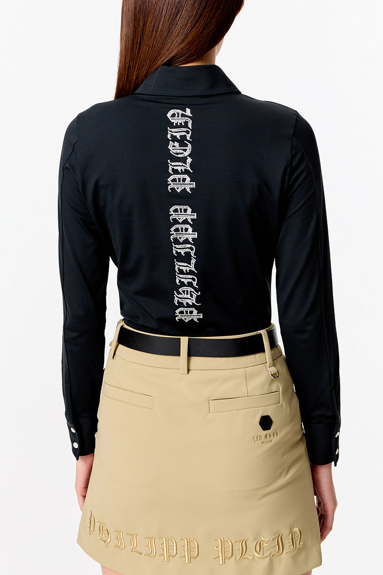 [Women] 아트워크 롱 슬리브 폴로