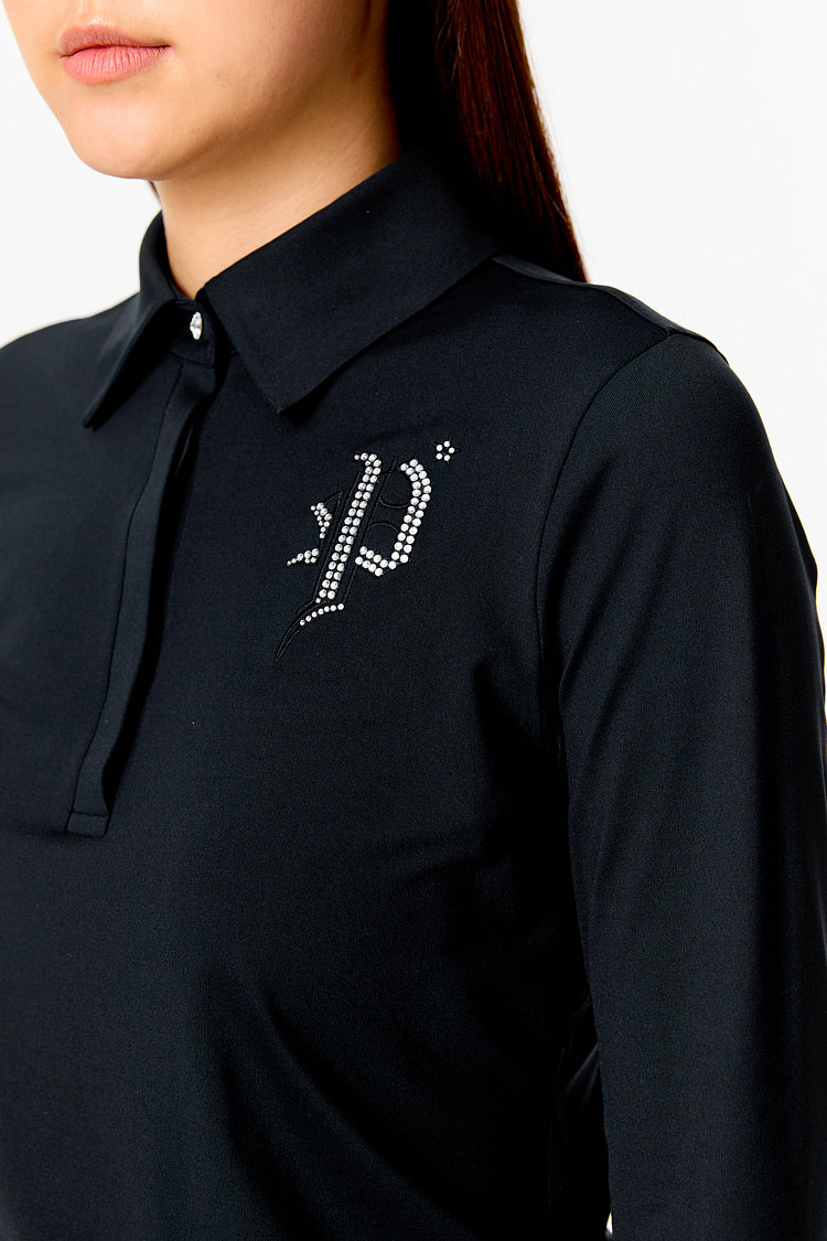 [Women] 아트워크 롱 슬리브 폴로