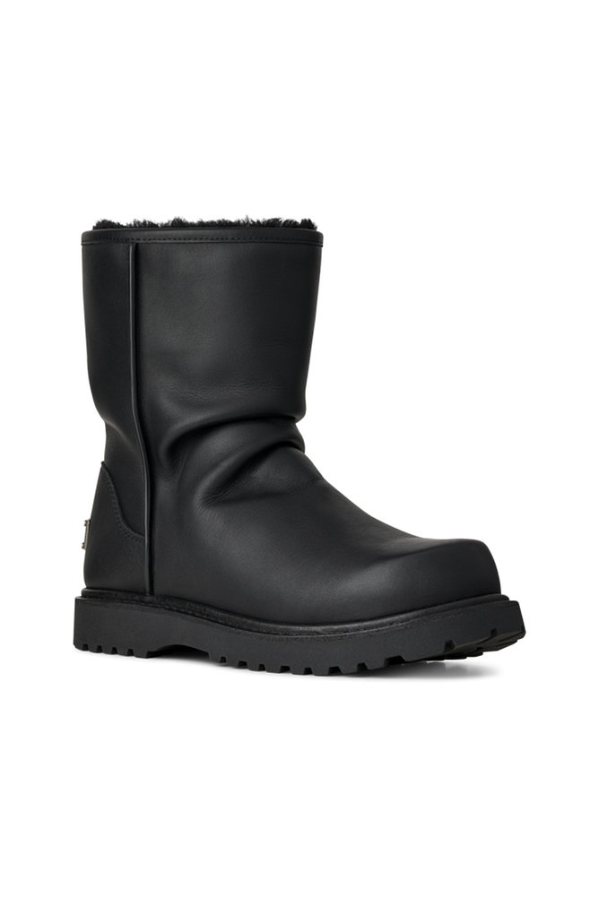 [UGG x Willy Chavarria] [남여공용] 드레이프 레더 부츠 (UGG 윌리 차바리아 릴랙스드)