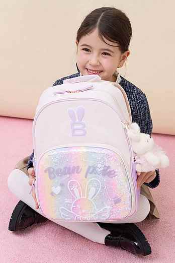 BEANPOLE KIDS [시즌오프30%][26SS 5%][BEANPOLE KIDS] 투명몰드 빙키 책가방  라이트 퍼플 (BI61D4G01V) | 신세계V
