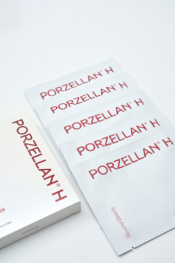 PORZELLAN H [포젤란H] 러스터 마스크팩 (5매) 1세트 | 신세계V