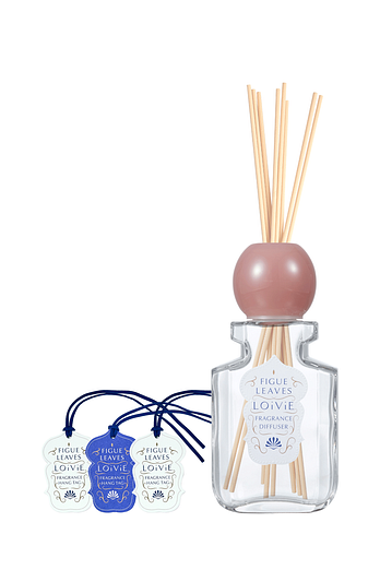 LOIVIE [로이비] 프래그런스 디퓨저 휘그 리브 + 행태그 세트 | 신세계V