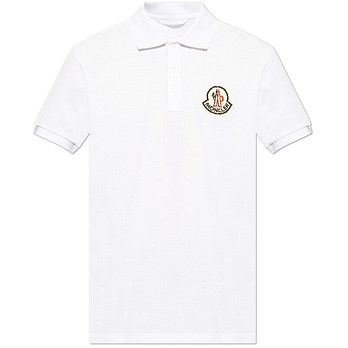 MONCLER [명품] 24FW 로고 패치 폴로 티셔츠 8A000 05 89A16 00A 46273358 | 신세계V