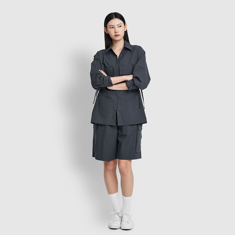 여 코튼 립 장목 양말 1족