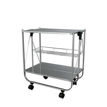 DULTON [Dulton] 덜튼 폴딩 트롤리 실버 /  DUL-H11907-CLR | 신세계V