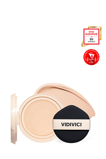 VIDIVICI 누드 퍼펙션 스킨 핏 쿠션 리필 SPF 50+ PA++++ (23N 샌드) | 신세계V