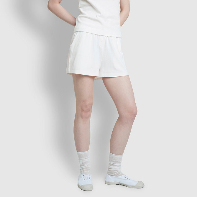 여 포인텔 버튼 숏 3부 라운지 팬츠