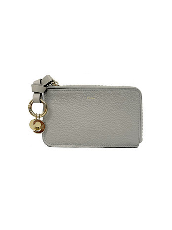 CHLOE [CHLOE] 26SS 알파벳 코인 카드지갑 캐시미어그레이 CHC22AP761F57 053 | 신세계V