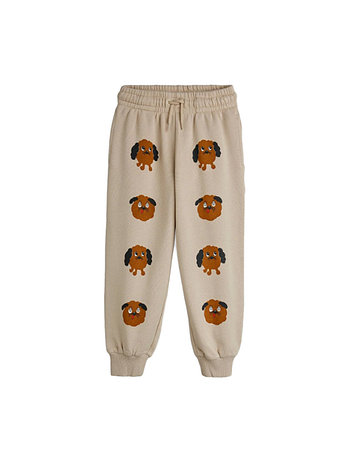 MINI RODINI [MINI RODINI] 키즈 도그 프린팅 스웻팬츠 그레이 26130126 97 | 신세계V