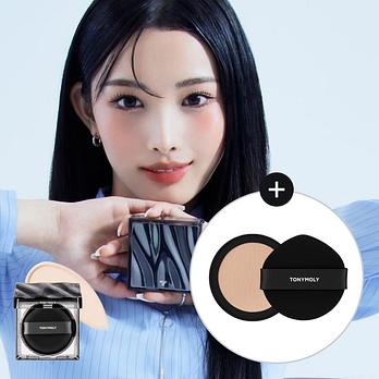 TONYMOLY [토니모리] [24시간커버쿠션] 토니모리 스킨톤 픽싱 커버 쿠션세트 | 신세계V