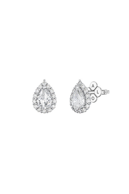 ALOD(알로드) 14K 랩그로운 다이아몬드 튜베로즈 0.25ct 귀걸이 | 신세계V