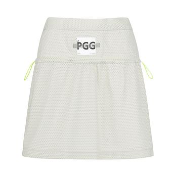 PEARLY GATES [가격인하] 여성 PGG 에어도트 스트링 스커트 | 신세계V