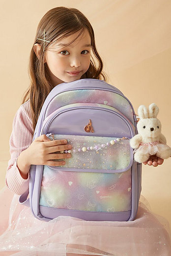 BEANPOLE KIDS [시즌오프30%][26SS 5%][BEANPOLE KIDS] 여아 오로라 책가방 2SET  라이트 퍼플 (BI61D4G02V) | 신세계V