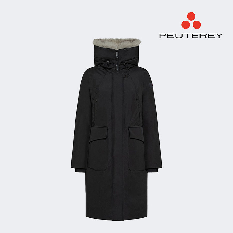 PEUTEREY(페트레이) [공식]페트레이 여성 나샤[NASCHA DR 01 FUR R] 블랙 PRWDW004F0FBK | 신세계V